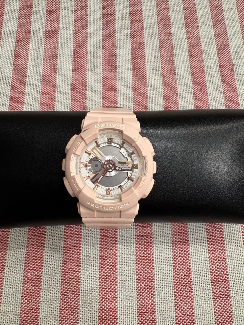 Casio Baby-G Blush Pink Resin Sport Watch